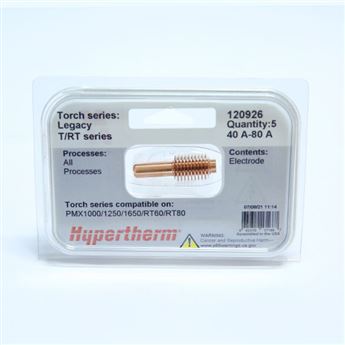 Electrode, 40-80 Amp